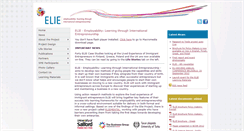 Desktop Screenshot of elie-project.eu